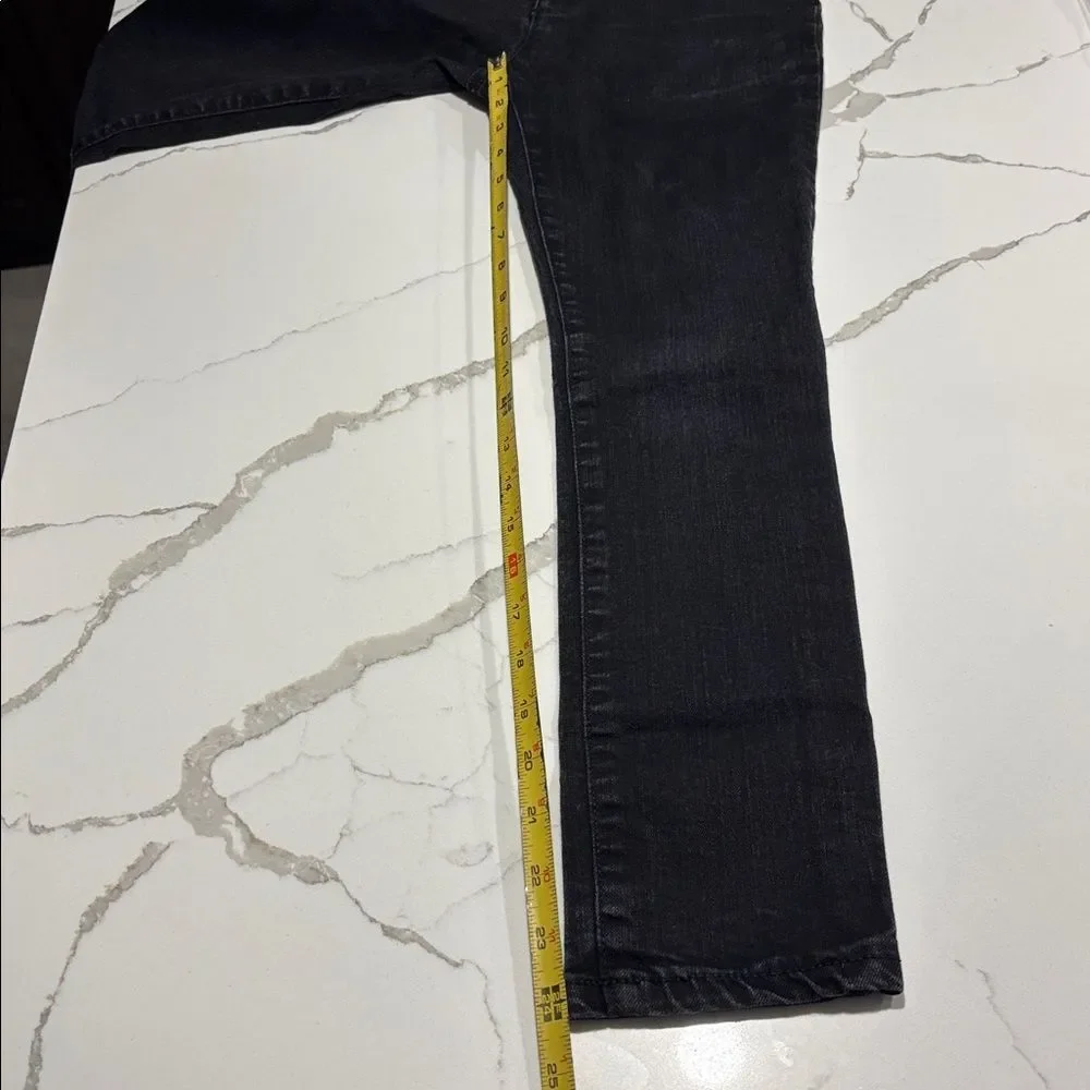 The Children’s Place Big Girls Black Dark Wash Super Skinny Denim Ankle Jeans 10